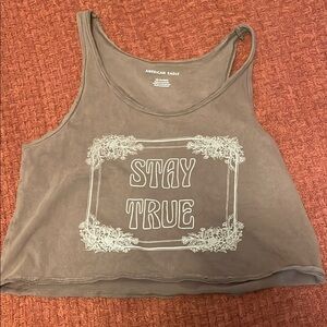 American Eagle Outfitters Brown Tank Top